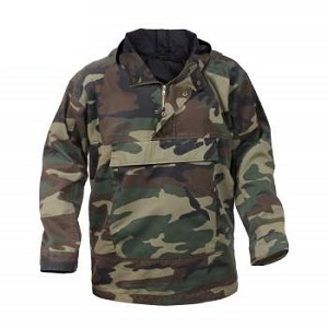 Camouflage pullover 2025 jacket