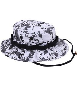Buy Black and White Digital Camo Boonie Hat at Army Surplus World