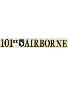 US Army 101st Airborne Window Strip Decal