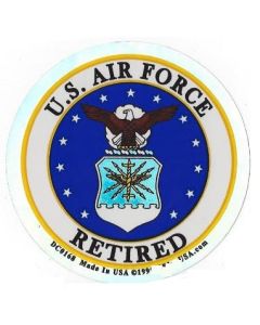 Retired Air Force Sticker