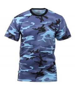 Sky Blue Camo T-Shirt