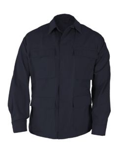 Poly Cotton Twill Dark Navy BDU Shirt
