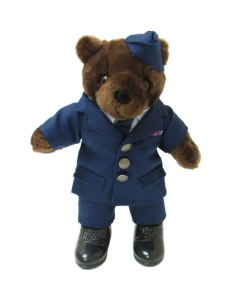 US Air Force Enlisted Dress Uniform Teddy Bear