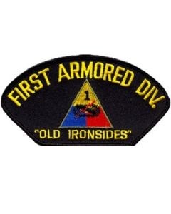 Army 1st Armored Division Old Ironsides Patch