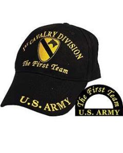 US Army 1st Cavalry Division - First Team Baseball Hat
