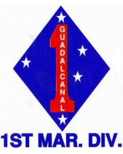 1st Marine Division Sticker
