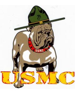 USMC Devil Dog Decal