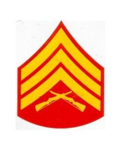 Marine Corps Sergeant Decal