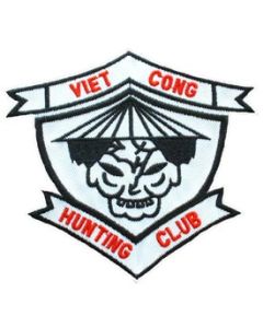 Embroidered  Viet Cong Hunting Club Patch