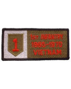 1st Infantry Veteran Patch