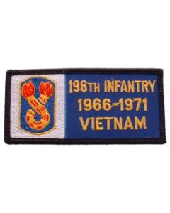 196th Infantry Vietnam Patch