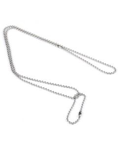 Extra Long 27 in & 4.5 in Dog Tag Chain Set