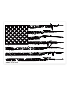 Gun Flag Magnet