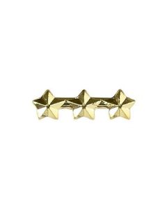 3/16 3 Gold Star Ribbon Device
