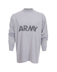 Army Long Sleeve PT Shirt