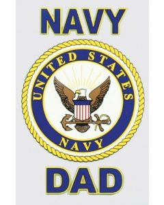 Navy Dad Sticker