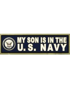 My Son is in the Navy Bumper Sticker