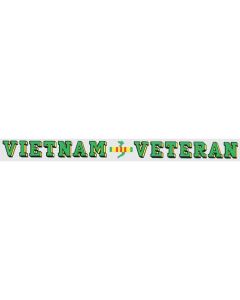 Vietnam Veteran Window Strip
