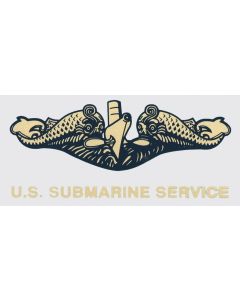 US Submarine Service Decal