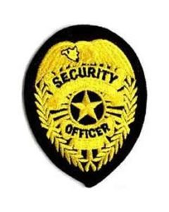 Security Officer Shield Patch