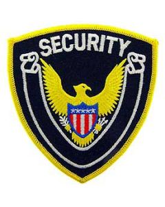 Security Shield Patch w/Eagle