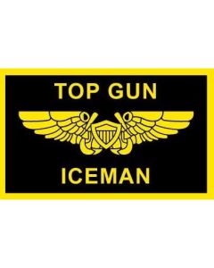 Iceman Name Tag