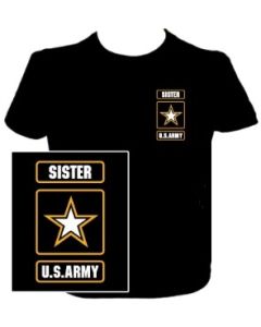 Army Sister T shirt