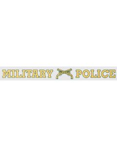 US Army Military Police Window Strip