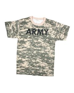 ACU Digital Printed Army T-Shirt