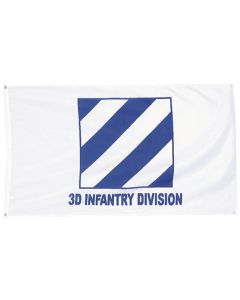 3ft x 5ft 3rd Infantry Division Army Unit Flag 