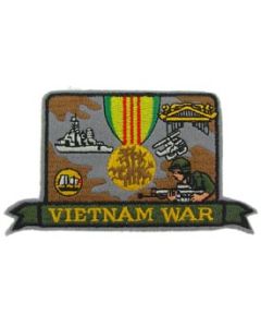 Vietnam Veteran Medal Patch