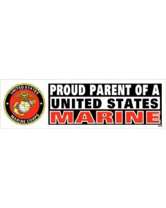 Proud Parent of a United States Marine Sticker