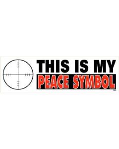 This is My Peace Symbol Decal