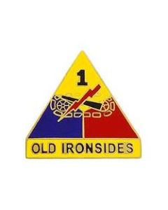 ARMY 1st Armored Division Pin