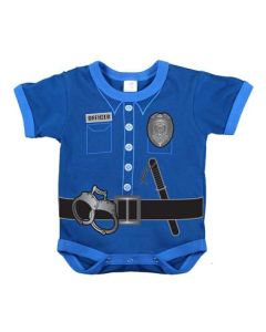 Infant One Piece Police Uniform Onesie