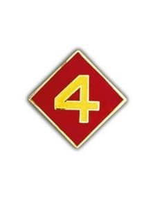 4th Marine Division Pin 