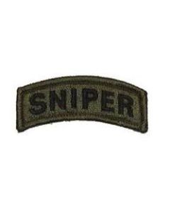 Subdued Sniper Patch - Tab - OD/Black
