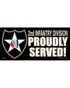 2nd Infantry Division Sticker