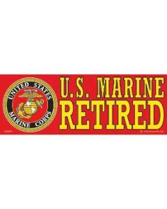 U.S. Marines Retired-Bumper Sticker