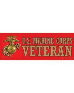 U.S. Marine Corps Veteran-Bumper Sticker