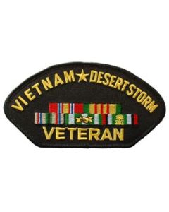 Vietnam Desert Storm Veteran Patch