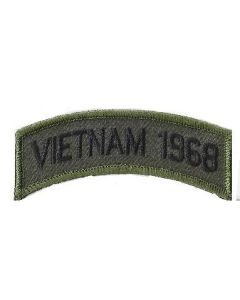 Vietnam 1968 Patch-subdued