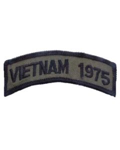 Vietnam 1975 Patch-subdued