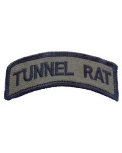 Gold & Black Tunnel Rat Patch