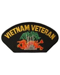 Black Vietnam Veteran Patch