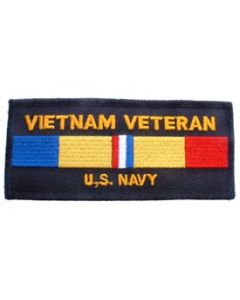 U.S. Navy Vietnam Veteran Patch w/ribbon