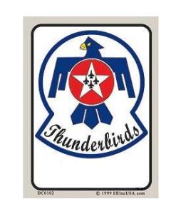 Thunderbirds Sticker
