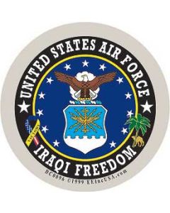 USAF Iraqi Freedom Sticker