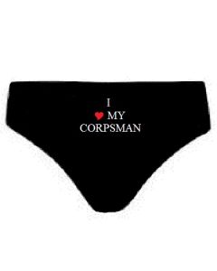 I Love My Corpsman Panties
