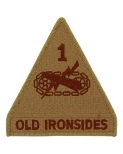 Army 1st Armored Division Old Ironsides Unit Patch